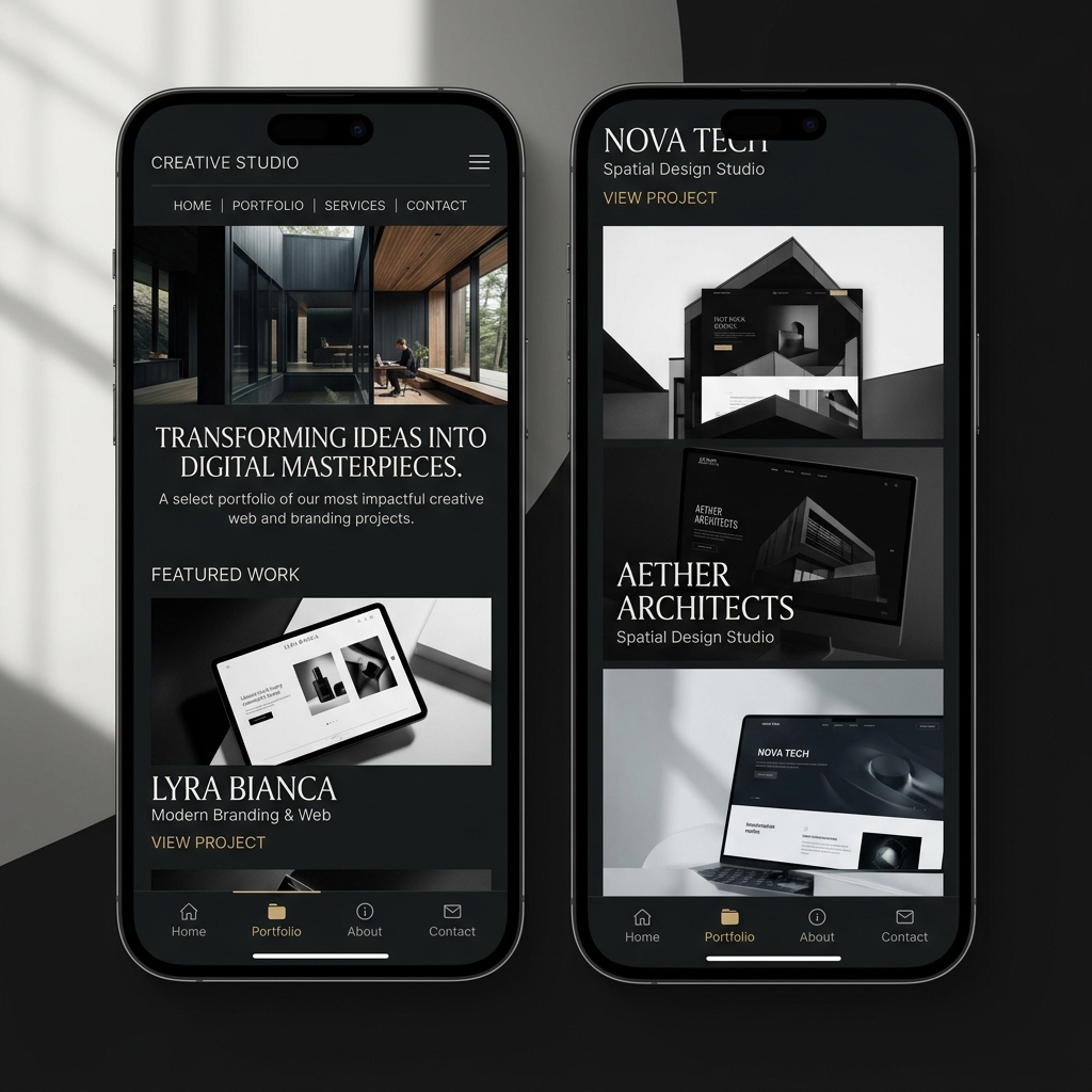 Mobile Website Preview