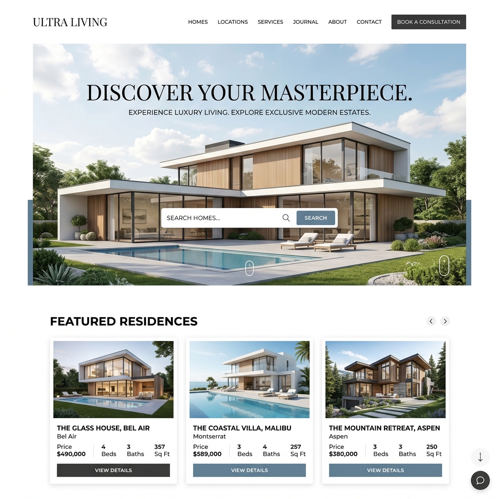 Real Estate Website